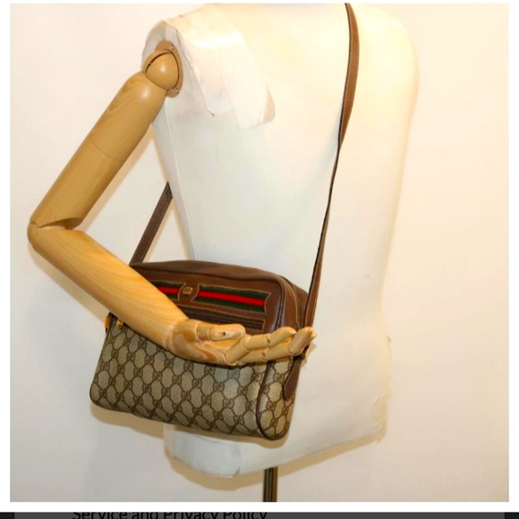 ❣️Gucci GG Canvas Web Sherry Line Shoulder Bag❣️ - Picture 16 of 16